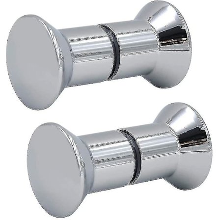 Dørgreb i rustfrit stål, dørknap, kommodeknap, aluminiumlegeringsgreb i krom