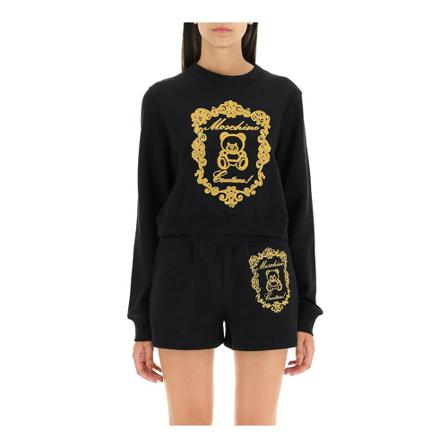 Moschino Sweatshirts Sort, Dame