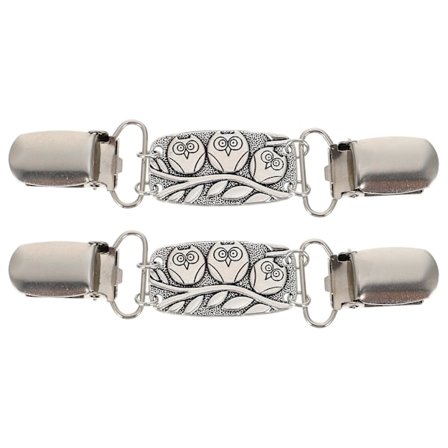 2st Creative Corsage Scarf Spänne Tyg Dekor Kläder Brosch Creative Sjal Spänne Scarf Clip Mode Brosch För Girl Lady