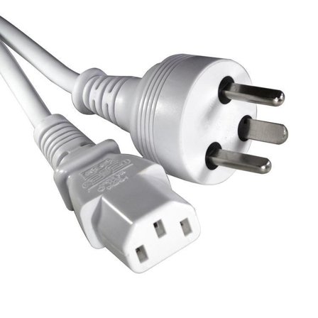 ROLINE Power Cable White 6 M Dk-Edb