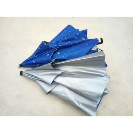 2 stk. håndfri paraplyhat, fiskehovedparaply havearbejde vandretur hat