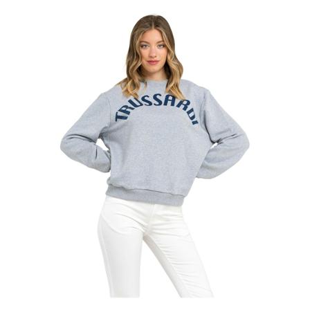 Trussardi Print Sweater Grå, Dame