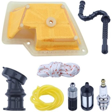 MS270 Luftfilter Tune Up Kit Kompatibel med Stihl MS280 MS 270 C 280C Motorsav med luftfilterledningsindtagsslange