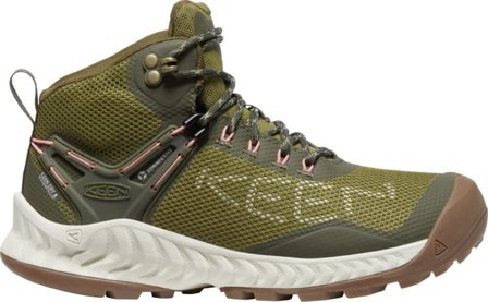 Keen Women's Nxis Evo Mid Waterproof Women hiking boots Green 39,5