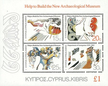 Cypern 1986 - MICHEL blok 13 - Miniark - Postfrisk