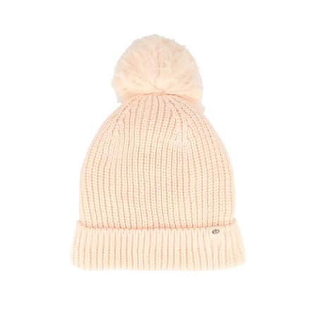 Quiksilver - Rosa pom Beanie - Sol Seeker Beanie Off White Pom @ Hatstore