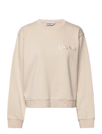 Cream Doctor Sweat Cropped O'neck Beige H2O Fagerholt