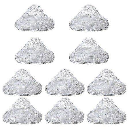 Mikrofiberklude til damprenser - 10 udskiftningsklude til håndholdte damprensere - Velegnet til vask af maner - Damprenser Ac