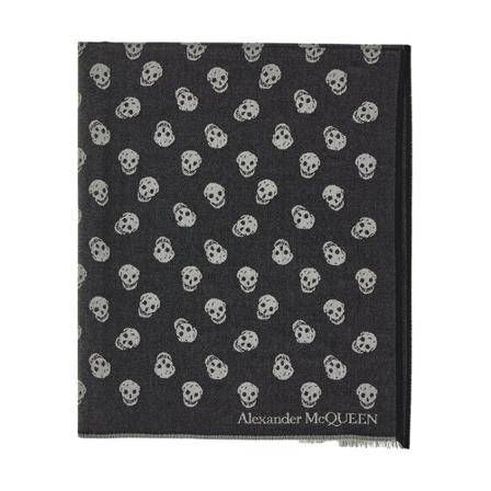 Alexander McQueen, Scarf Zwart, Heren, Maat:ONE Size