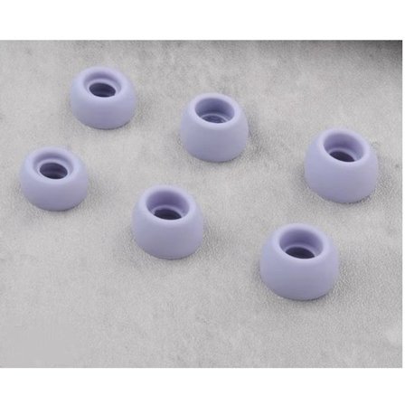 Go Go Gadget - Kompatibel med Samsung Galaxy Buds Pro - Silikontoppar - Ersättningstoppar - Set med 3 storlekar - Lila