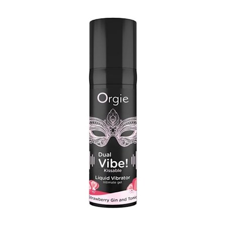 Orgie - Dual Vibe Flytande Vibrator Jordgubb Gin & Tonic