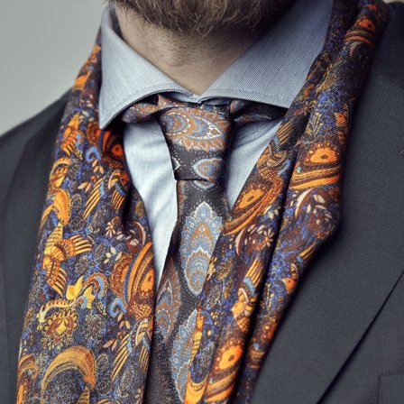 Bert Boho Modalskjerf for menn - Sommerskjerf