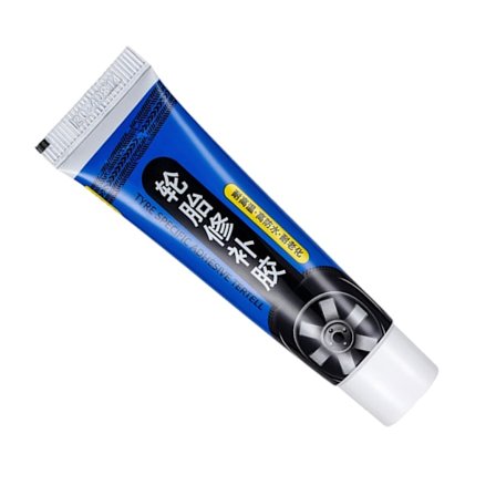 Nödreparationslösning för däck 60ml Svart Gummilim Täpper till punkteringar omedelbart