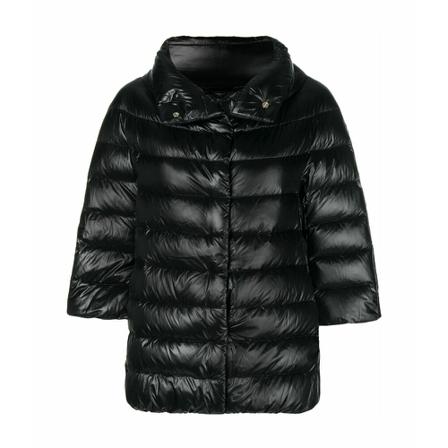Herno, Herno Down jacket Black Czarny, Kobieta, Rozmiar: XL