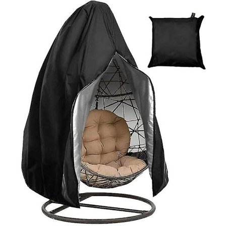 Hængestolbetræk til hængestol, hængestolbetræk, vandtæt, vindtæt, vintersikker til terrasse, terrasse, gyngestol
