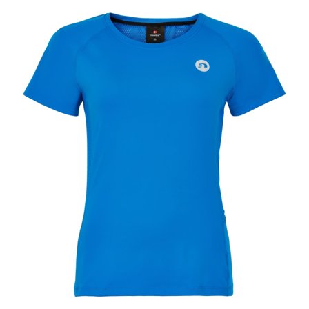 Newline Women's Running Tee Women Short sleeved fitness sweater Blue S