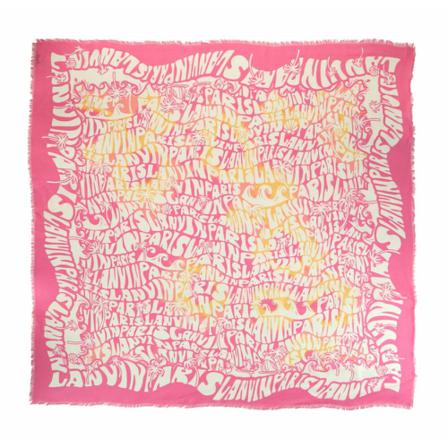 Lanvin - Sjalar - Rosa - Dam - Storlek: One Size, Dam, Storlek: ONE SIZE