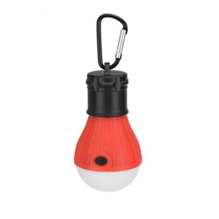 Bærbar LED-teltlampe - Orkan Nødlys - Rød