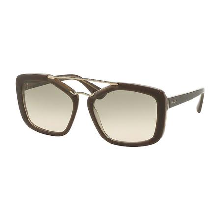 Prada SunBril , Bruin , Dames , Maat: ONE Size Zonnebrillen