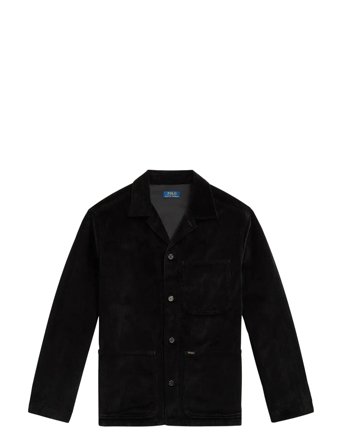 Corduroy Utility Overshirt Tops Shirts Corduroy Shirts Black Polo Ralph Lauren