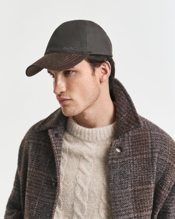 GANT Herren Waxed Cotton Cap (ONE SIZE) Grün