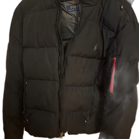 Svart pufferjacka Polo Ralph Lauren M