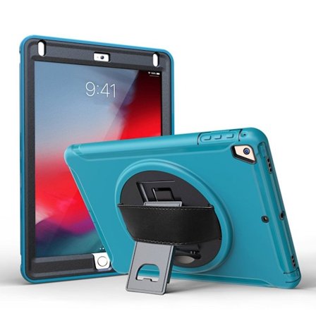 iPad (2018) 360 graders fodral - Baby Blå