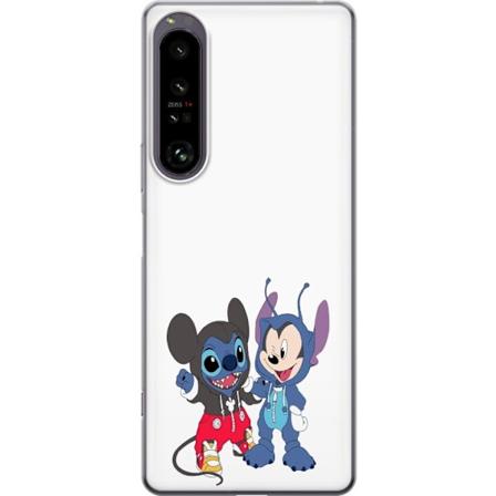 Sony Xperia 1 IV Genomskinligt Skal Stitch musse pigg
