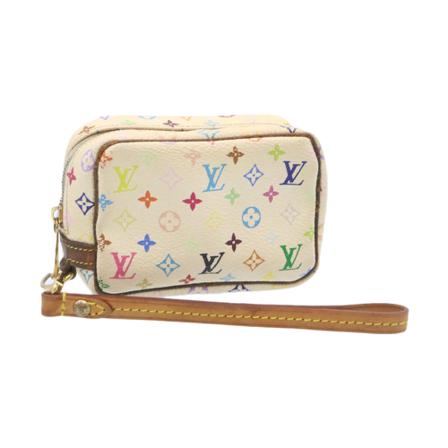 Louis Vuitton Vintage, Pre-owned Trousse Wapity Wit, Dames, Maat:ONE Size