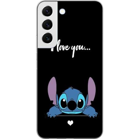 Samsung Galaxy S22+ 5G Gjennomsiktig deksel Stitch Jeg Elsker