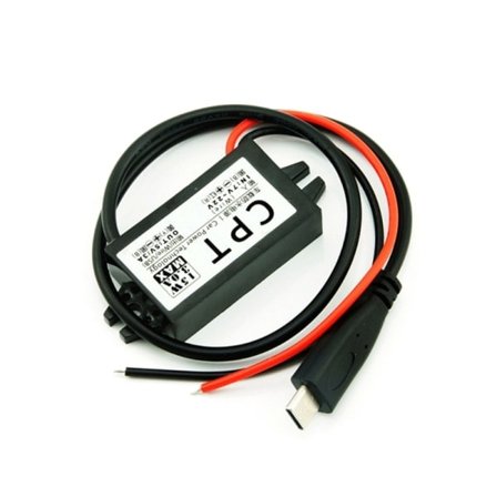 Ny 12V till 5V DC-DC Spänningsomvandlare Strömförsörjningsadapter Spänningsregulator Lätt att Använda