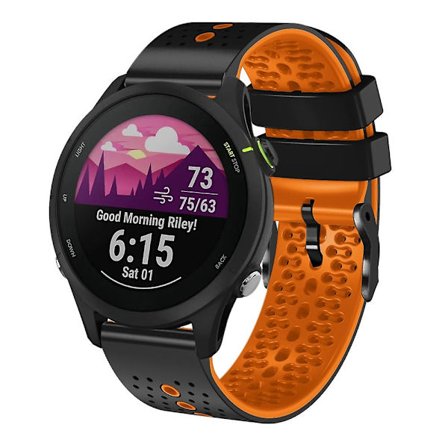Silikonklockarmband för Garmin Forerunner255