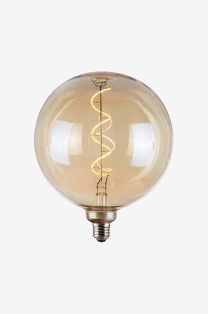 Markslöjd - Lyskilde Globe E27 4W Soft LED 200 mm - Orange - Lyskilder & pærer - Fra Homeroom