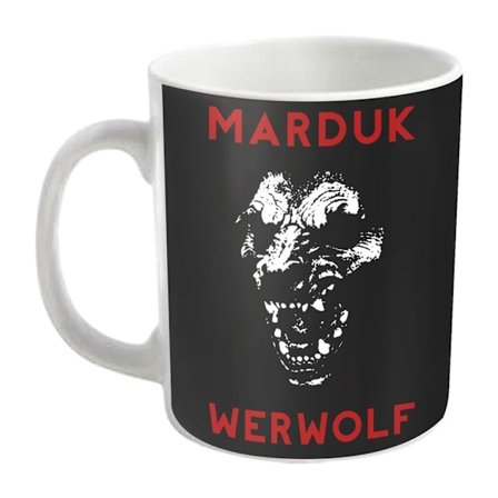 Marduk Werwolf Mug En Storlek Vit/Svart