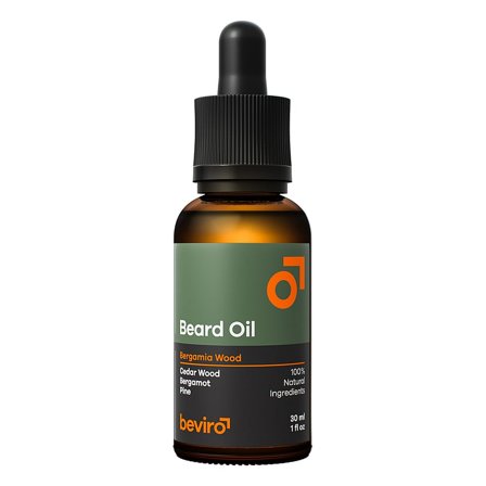 Beviro Beard Oil, Bergamia Wood 30 ml, Mænd, Skægpleje, Skægvoks