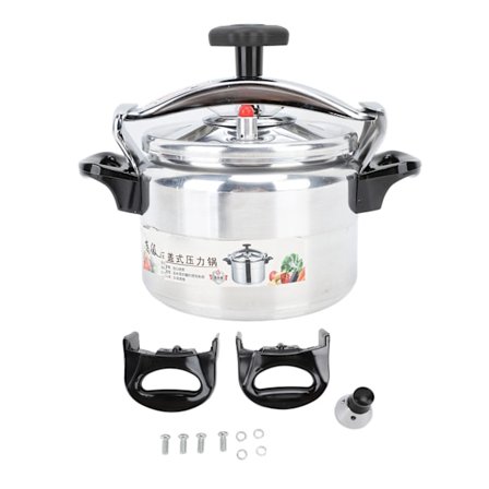 Kommerciel aluminium trykkoger 3L Stor kapacitet non-stick eksplosionssikker