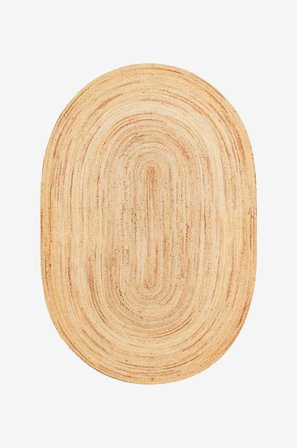 Hanah Home - Hal Tæppe-Echo - Beige - Jute- & sisaltæpper - 80X300 - Fra Homeroom