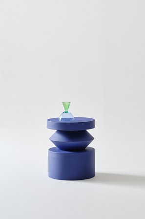 Jotex - Sidebord ø 34,5 Cm Blue - OMARA - Kjøp Sidebord & småbord hos Jotex