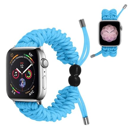 Apple Watch Series 6 / 5 40mm braided watch band - Blue