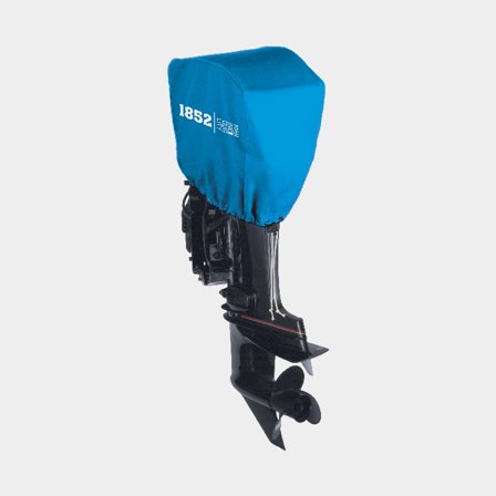 Överdrag till utombordare 1852-Marine, skyddar mot skav, dammintrång & vattenintrång, blå, passar 50 - 115 hk