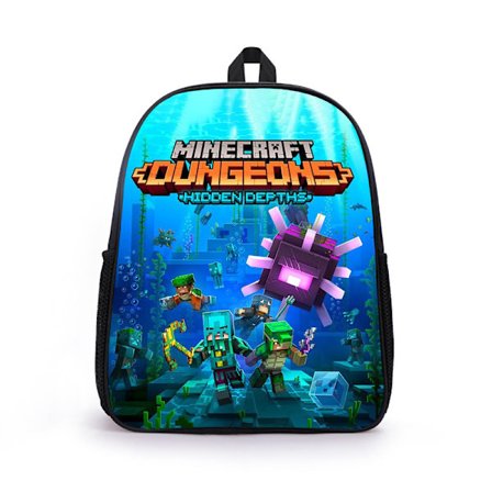 Minecraft Painettu Reppu Koululaukku Suuri Tilavuus Opiskelijan Kirjalaukku Reppu Lasten Lahja