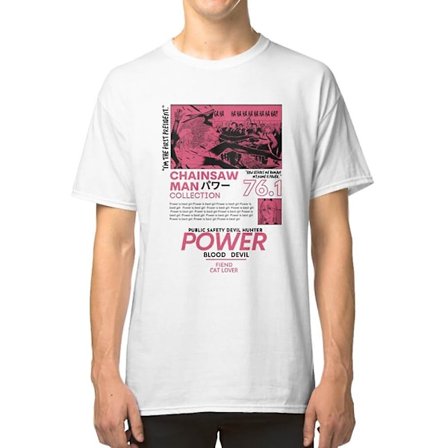 Chainsaw Man Power Devil Streetwear T-shirt