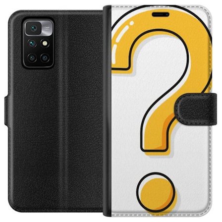 Kompatibel Tegnebogsetui til Xiaomi Redmi 10 Spørgsmålstegn