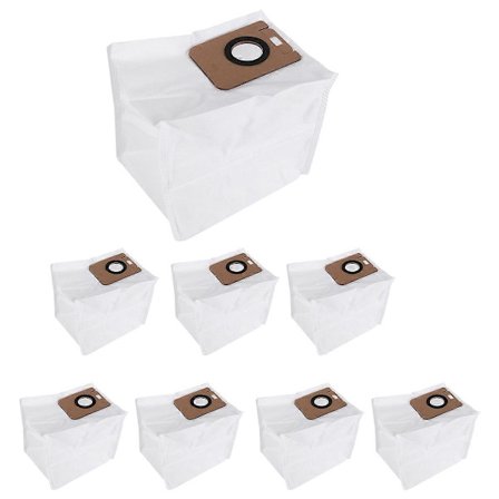 8 stk. støvsugerposer til Bot D10 Plus RLS3D støvsuger reservedele tilbehør