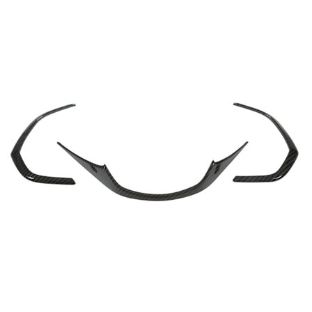 Midtkonsoll dashbordpanel trim i karbonfiberfarge erstatning for Corvette C7 2014‐2019