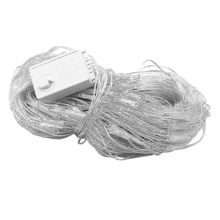 Led-lyskæde net mesh fe-lys til festival bryllup julefest dekoration