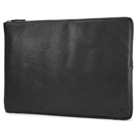 Montreal Laptop Sleeve i Sort Læder til mænd - Computer sleeve