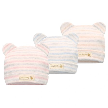 Babymössa Nyfödd Mössa Bomull Höst Vinter Mössa Flickor Pojkar