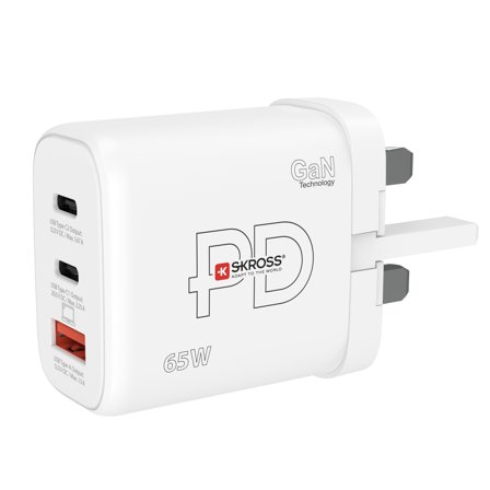 SKROSS Power Charger UK 65W GaN