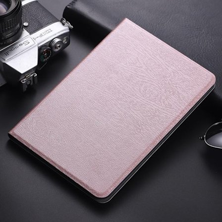 Stilrent fodral för iPad 10.2"/ Pro 10.5/Air 3 Roséguld Flip Läder